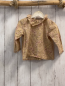 Preview: Bonpoint  Bluse  Gr. 74  ocker Blumen Rüschenkragen 
