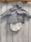 Preview: Petit Bateau  Bluse  Gr. 62  weiß bunte Früchte petrol Blätter weißes Bodunterteil 