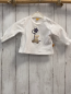 Preview: Steiff  Langarmshirt Gr. 62  weiß Bär mit Ballons 