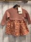 Preview: neu Mayoral  Kleid  Gr. 74  rosa Strickoberteil Rock mit bunten Blumen NP 32,95 € 