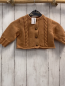 Preview: Donsje  Strickjacke  Gr. 74   ocker Zöpfe 