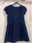 Preview: Jacadi  Kleid  Gr. 140  blau Feinkord 