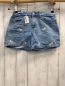 Preview: Name it  Shorts  Gr. 146  blau Jeans gestickte Blumen Bund verstellbar 