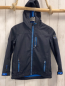 Preview: Killtec Softshelljacke  Gr. 128  blau hellblauer Bund hellblaues Plüschfutter 