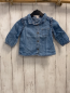 Preview: H&M  Bluse  Gr. 68  blau Jeans Rüschen an den Schultern