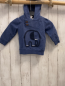 Preview:   Pullover  Gr. 80  blau Kapuze Elefant 