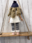 Preview: Müller  Puppe  Gr. 45cm   Puppe Modern Girl Blond mit Longpulli Leggings rosa Stiefeln 
