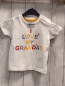 Preview: neu Nutmeg  T-Shirt  Gr. 80  weiß bunt Schrift Sterne 