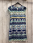 Preview: Marc O´ Polo  Kleid  Gr. 152  weiß gelbe hellblau mint Streifen mit Muster 