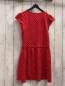 Preview:   Kleid  Gr. 146  rosa weiße Herzen rote Rosette 