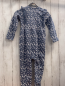 Preview: H&M  Overall  Gr. 104  grau weiße Blumen Rüschen 