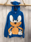 Preview: Sonic  Pullover  Gr. 140  blau Kapuze Sonic 