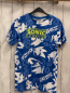 Preview: Sonic  T-Shirt  Gr. 152  blau weißer Druch Sonic hellgrüne Schrift 