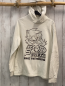 Preview: H&M  Pullover  Gr. 146/152  weiß Sonic schwarze Schrift Kapuze 