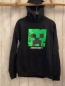Preview:   Pullover  Gr. 158  schwarz Kapuze Pailettenbild Minecraft 