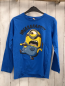 Preview:   Langarmshirt  Gr. 158/164   blau Minion Figur 