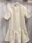 Preview: H&M Kleid  Gr. 128  creme Struktur 