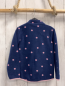 Preview: blue seven Fleecejacke Gr. 128  blau rosa Punkte