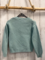 Preview: H&M Strickjacke Gr. 122  mint weiße Schmetterling