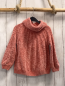 Preview:  Pullover Gr. 122  himbeere Strick Kragen