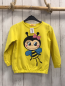 Preview:  Pullover Gr. 116  gelb Biene Glitzer