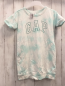 Preview: Gap Kleid Gr. 116  mint hellblau Schrift 