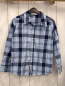 Preview: Oshkosh Hemd Gr. 140  blau hellblau kariert