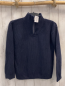 Preview: H&M  Pullover  Gr. 134/140  blau Strick Reißverschluss 