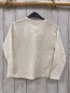 Preview: Name it  Langarmshirt  Gr. 122/128  weiß Schrift Herzen 