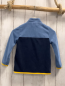Preview:   Fleecejacke  Gr. 86  hellblau blau gelber Bund + Reißverschluss 