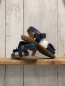 Preview: neu Naturino  Sandalen  Gr. 28  blau mit Rosetten Spring Nappa 