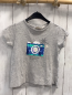 Preview: Mango T-Shirt  Gr. 122  grau Pailettenfotoapperat 