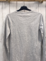 Preview: neu Mango Langarmshirt  Gr. 164  hellgrau Törtchen mit Pailetten