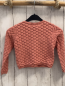 Preview: H&M  Strickjacke  Gr. 98  lachs Lochmuster 