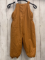Preview: vertbaudet Regenhose Gr. 86  ocker gefüttert