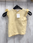 Preview: H&M  T-Shirt  Gr. 68  gelb graue Schrift Rüschen 