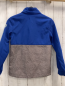 Preview: H&M  Softshelljacke  Gr. 146/152  blau + grau hellgrau meliert schwarzer Bund 