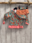 Preview: 2tlg iEFiEL  UV-Schutzset  Gr. 74   mint Blumen rosa Bund mit Rüschen 
