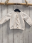 Preview: H&M Strickjacke  Gr. 74  weiß Herzen 