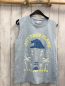 Preview: Zara T-Shirt  Gr. 152  hellblau Welle Schrift 