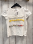 Preview: Simonetta  T-Shirt  Gr. 110  weiß bunte Rüschen 