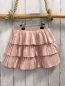 Preview: Mayoral  Rock Gr. 104  rosa crincled Gummizugbund mit Wellenmuster 