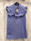 Preview: Scotch & Soda  Kleid  Gr. 116  flieder Rippen Rüschen goldener Reißverschluss 