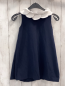 Preview: Jacadi  Kleid  Gr. 110  blau weißer Kragen 