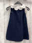 Preview: Jacadi  Kleid  Gr. 110  blau weißer Kragen 