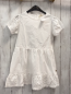 Preview: Esprit  Kleid  Gr. 116  weiß Lochstickerei 