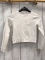 Preview: Mayoral  Strickjacke  Gr. 116  weiß Noppen 