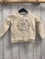 Preview: Disney  Pullover  Gr. 92  beige Klopfer Blumen 