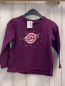 Preview: Manguun  Pullover  Gr. 104  brombeere Cupcake weiße Sterne 