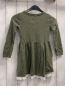Preview: H&M Kleid  Gr. 98  kiwi Strick Wabenmuster 